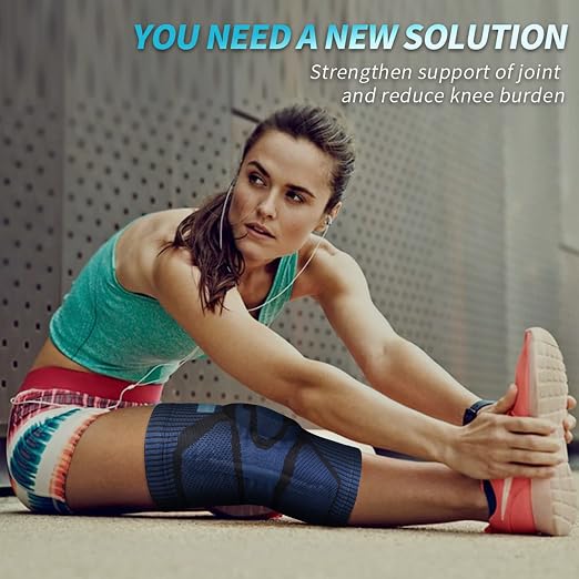 NEENCA Knee Brace for Knee Pain Relief, Medical Knee Support with Patella Pad & Side Stabilizers, Compression Knee Sleeve for Meniscus Tear, ACL, Arthritis, Joint Pain, Runner, Sport- FSA/HSA APPROVED | Patented Patella Gel Pad & Side Stabilizers, Comp...